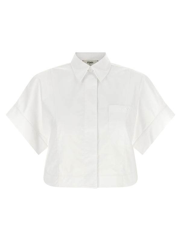 Maxi Button Shirt Camicie Bianco