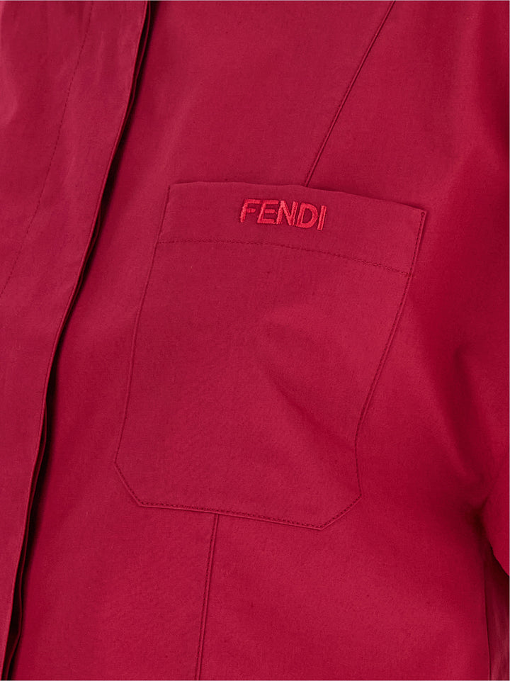 Fendi Shirt With Embroidery Camicie - Multicolor | b6ca40fc6b608cf79e036342a212c88193a36785