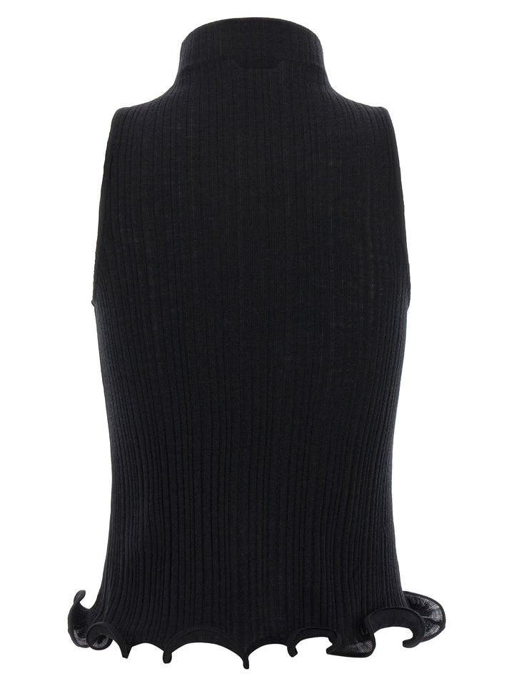 Fendi Ruffled Top Top - Nero | 2db81b7479bb429c9a5e896bef7e56c569377657