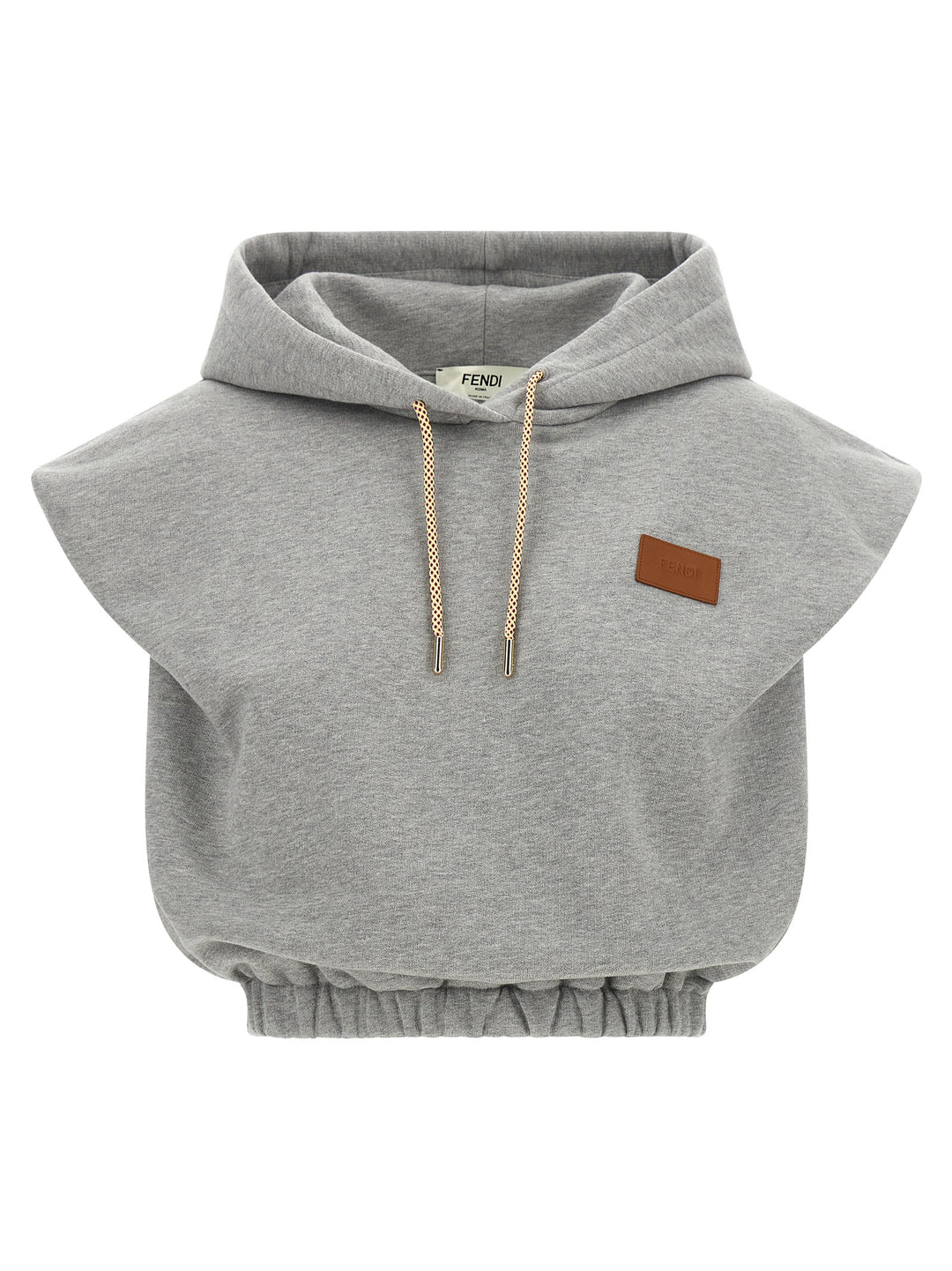 Fendi Essentia Top - Grigio | 951b8093c9ee7e3cf09fa0b48f7abe94cdfa670b