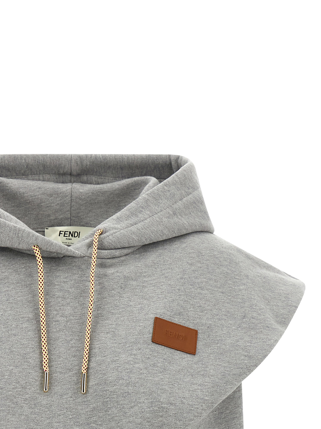 Fendi Essentia Top - Grigio | 46b1f4204a229f9d65c32ee0121d17456194304b