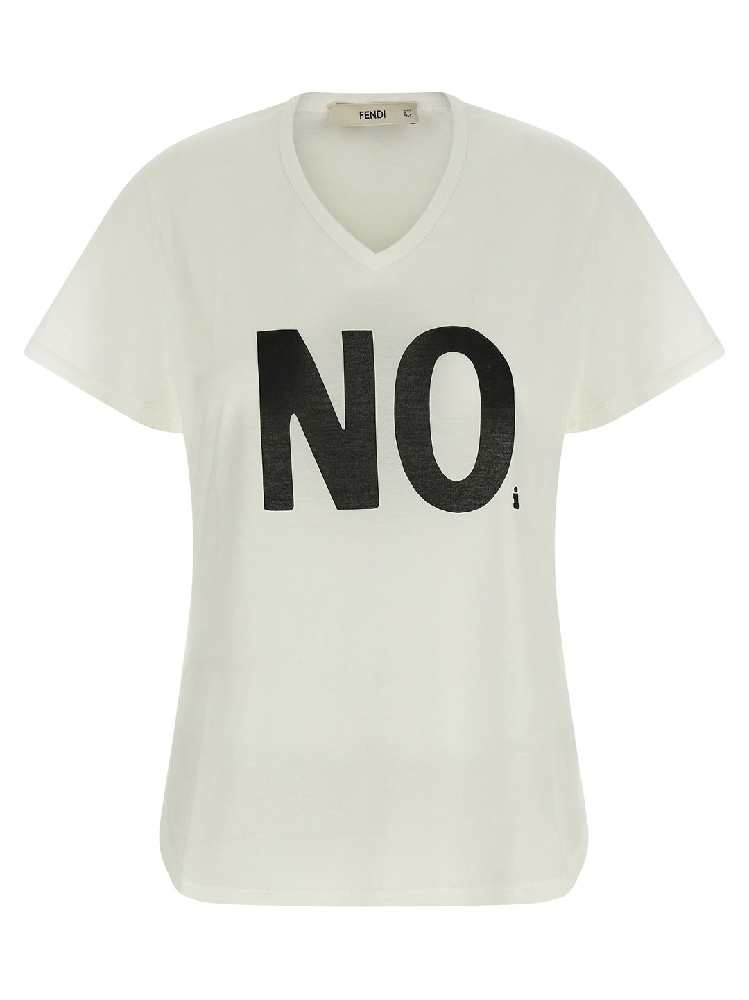 Fendi Noi Print T shirt - Bianco | ab5bebb8366ee7ec8a923b39ea501b11caef54ab