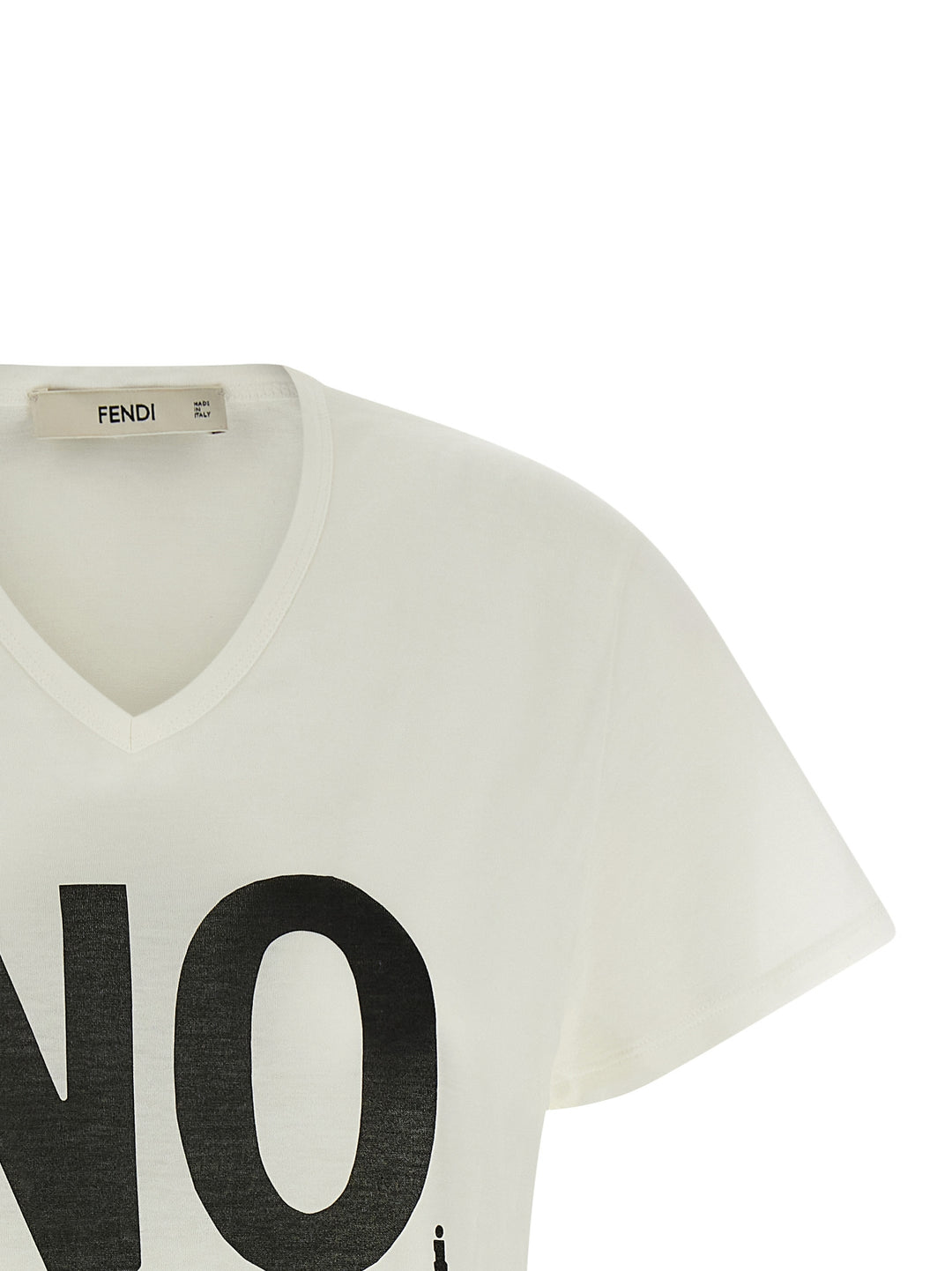 Fendi Noi Print T shirt - Bianco | 0ee22aa1a97f92e4cd66ee6c35f1f98089445944