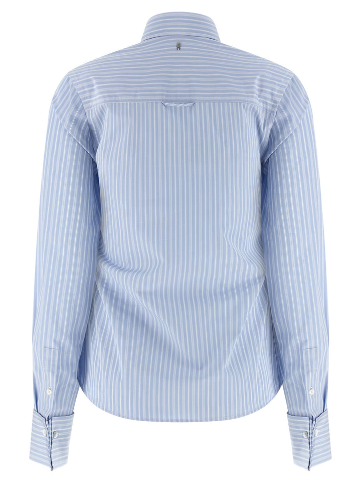 Ami Paris Jabot Shirt Camicie - Celeste | 4e66d180b7d478008e1add51b638c99ae9d15473