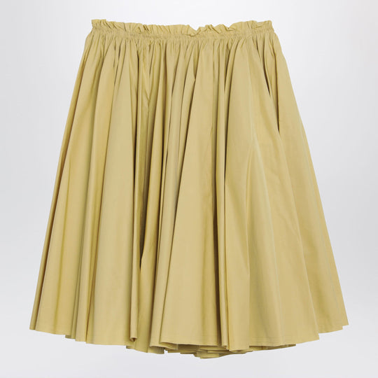 Pastel Yellow Cotton Skirt
