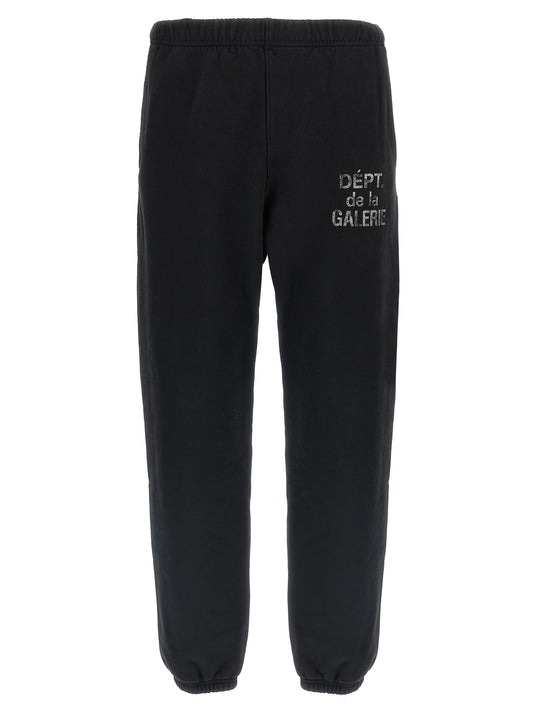 Sweatshirt Joggers Pantaloni Nero