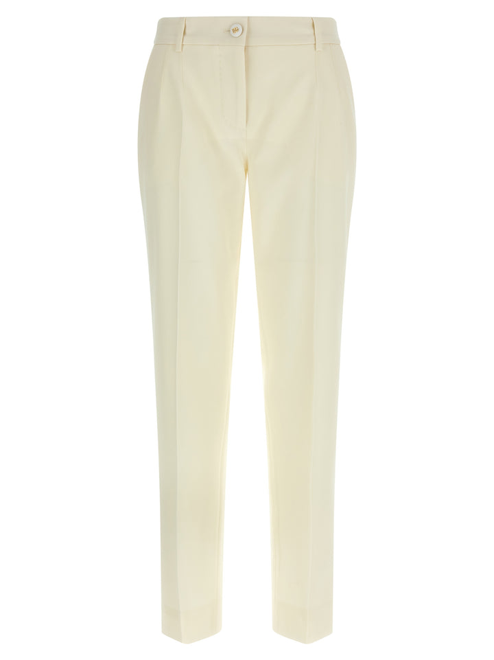 Dolce & Gabbana Kate Pantaloni - Bianco | e3ed3ecfdc17bcb9842fdf05872b49aec5a41d37