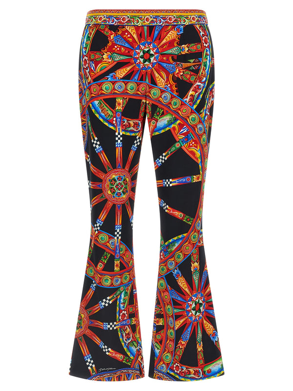 Carretto Pantaloni Multicolor