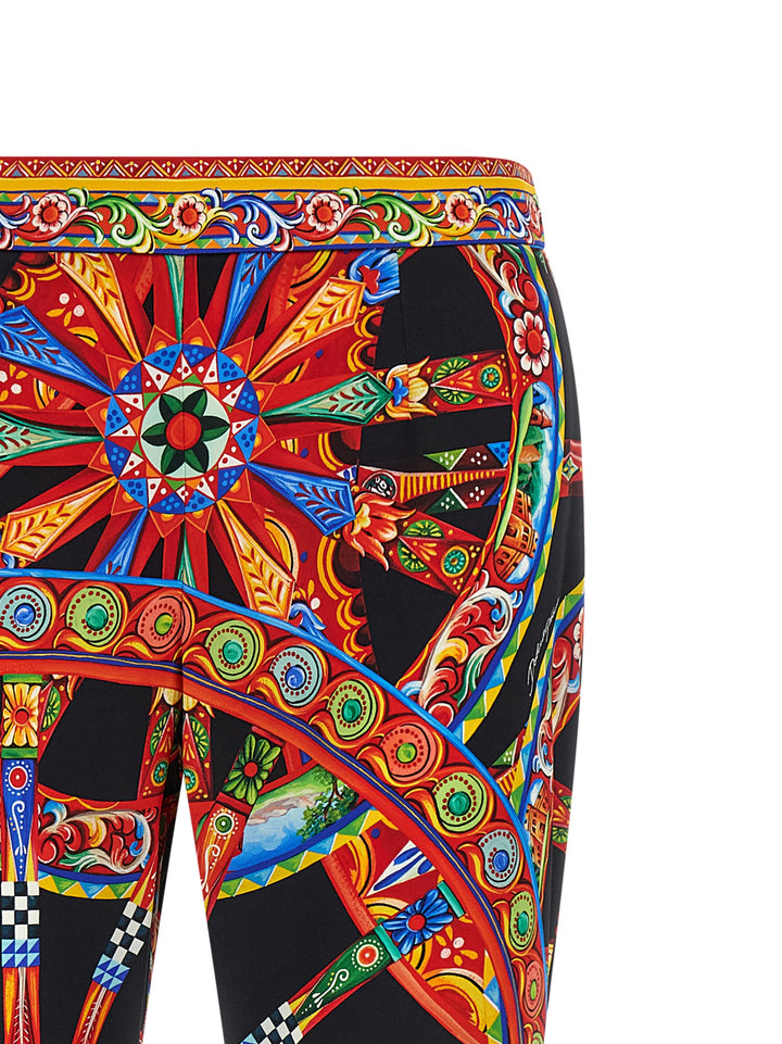 Dolce & Gabbana Carretto Pantaloni - Multicolor | 7e80cb82ec3333a43dd88c8797a4a70a9f96bc95