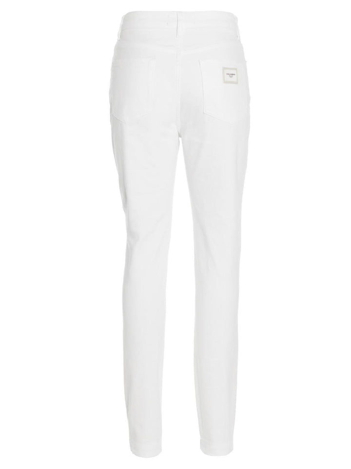 Dolce & Gabbana Audrey Jeans - Bianco | 7aa48ae4b5a575c522a9086045a2950dbb99ccb9