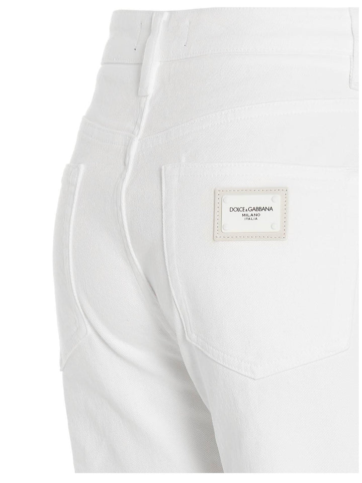 Dolce & Gabbana Audrey Jeans - Bianco | e826e5d639362ab35ec2fbe5fdae79762280bd9c