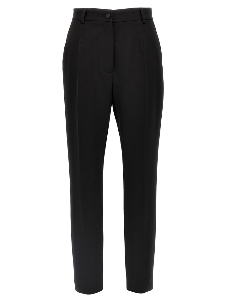 Dolce & Gabbana Tuxedo Pantaloni - Nero | 65ba8c81ded362b5fff4f1e07fa744fd6e790616