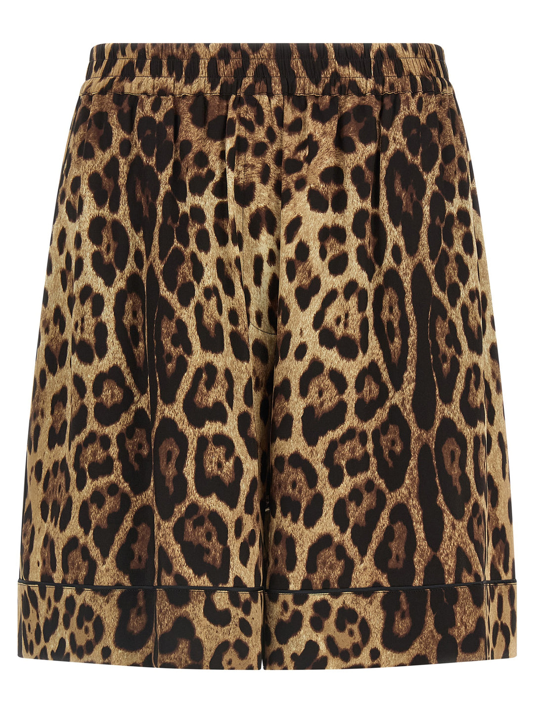 Dolce & Gabbana Leopard Shorts Bermuda e Short - Marrone | 219db772091eea2724a7bda49d94757090d7df34