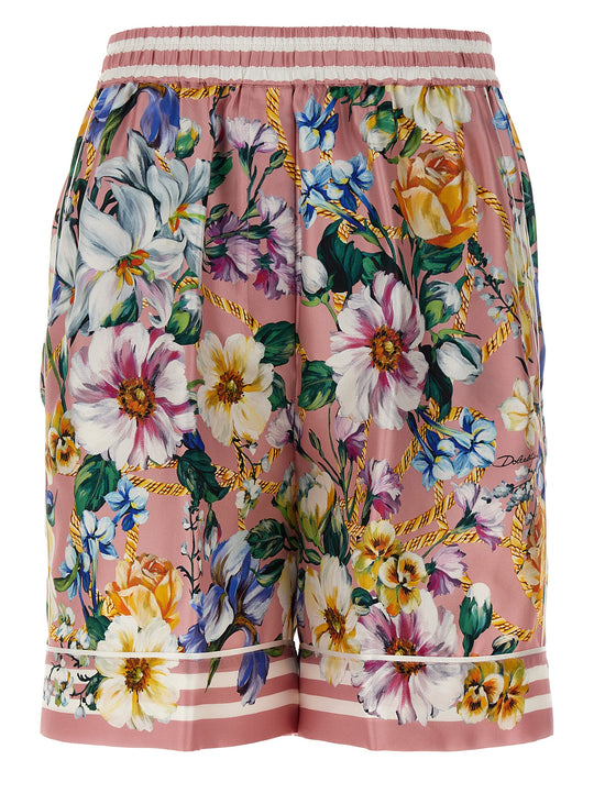 Floral Bermuda Shorts Bermuda E Short Multicolor
