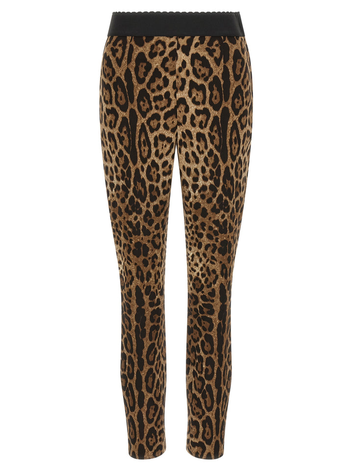 Dolce & Gabbana Leo Leggings - Marrone | 7c33d8b8e640ed6ba5d7a12958e3a256db1c4f95