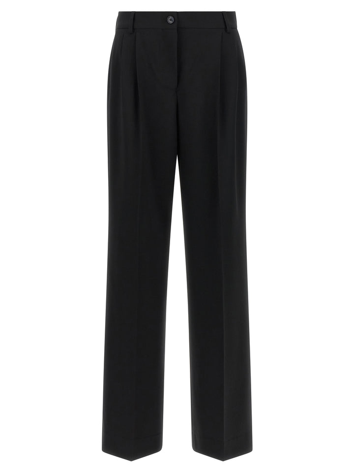 Dolce & Gabbana Double Pinch Pantaloni - Nero | 6e64e8615577d22e06e344b03a5cf7828c14b7e4