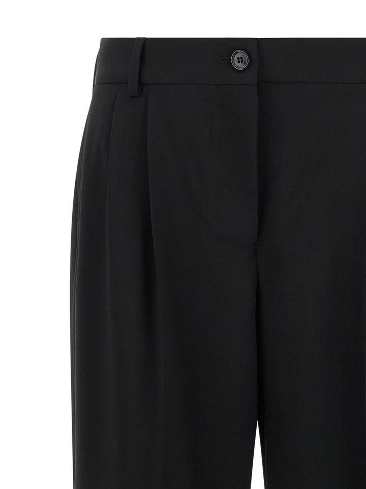 Dolce & Gabbana Double Pinch Pantaloni - Nero | e71235387a9255715147ee948c04a009c4be85fc