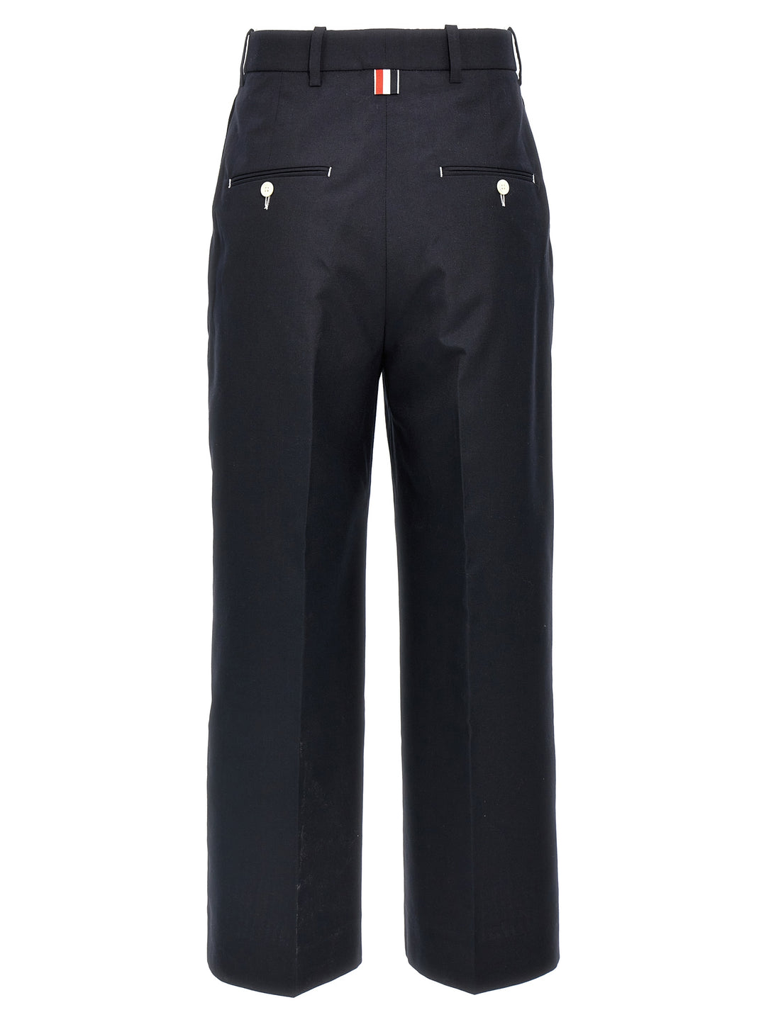 Thom Browne Wool Pantaloni - Blu | d51d84f62e5b22b621582baf527b12e392c32901