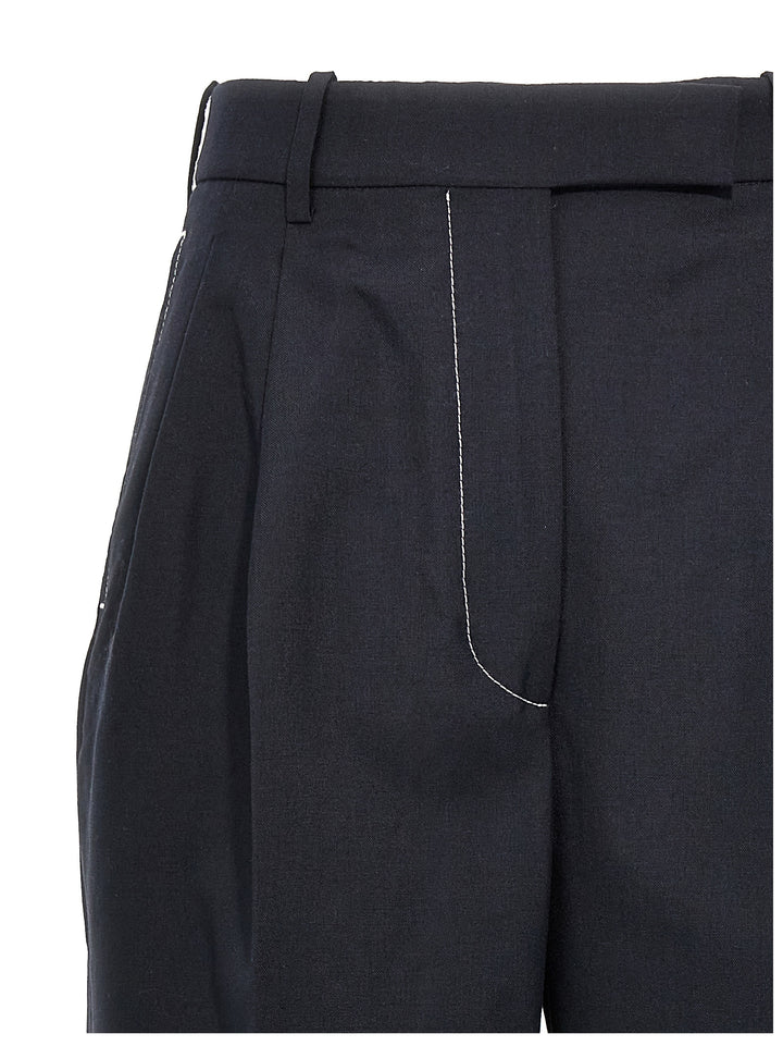 Thom Browne Wool Pantaloni - Blu | 1903b2f250cb3db04fe52dafec5ca72f51df0b6e