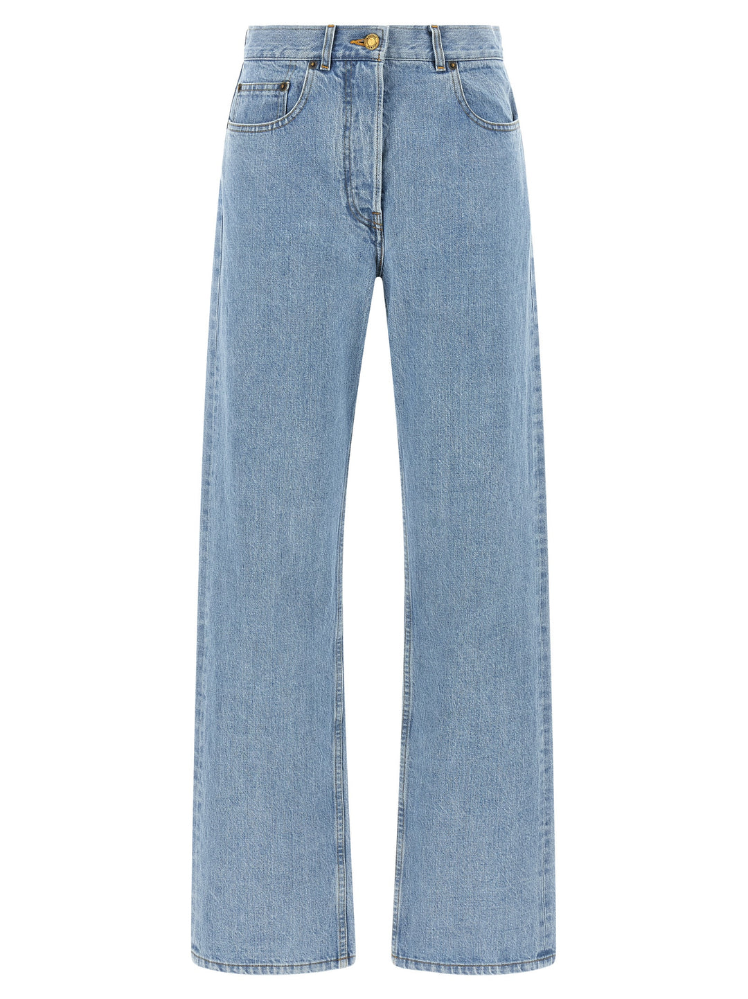 Thom Browne Back Martingale Jeans - Celeste | 83a42f04c5093612a85d9bc53b641d8e13661593