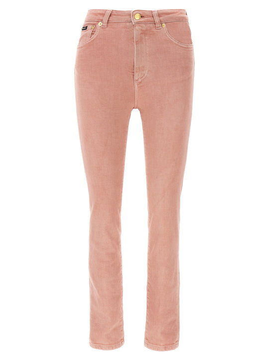 High Waist Jeans Rosa