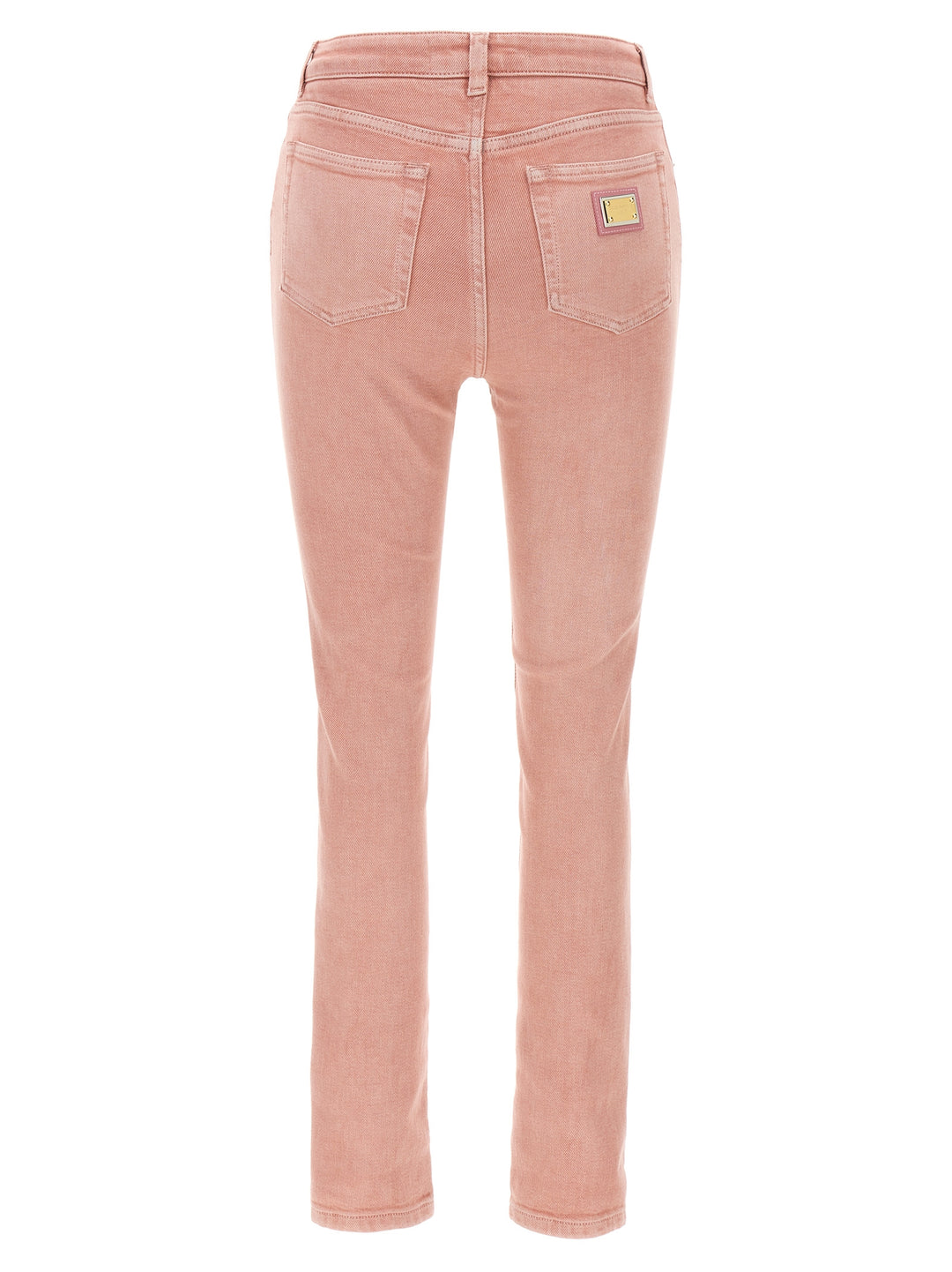 Dolce & Gabbana High Waist Jeans - Rosa | c960d3b7e31adfae7c545117e00fee809addaf16