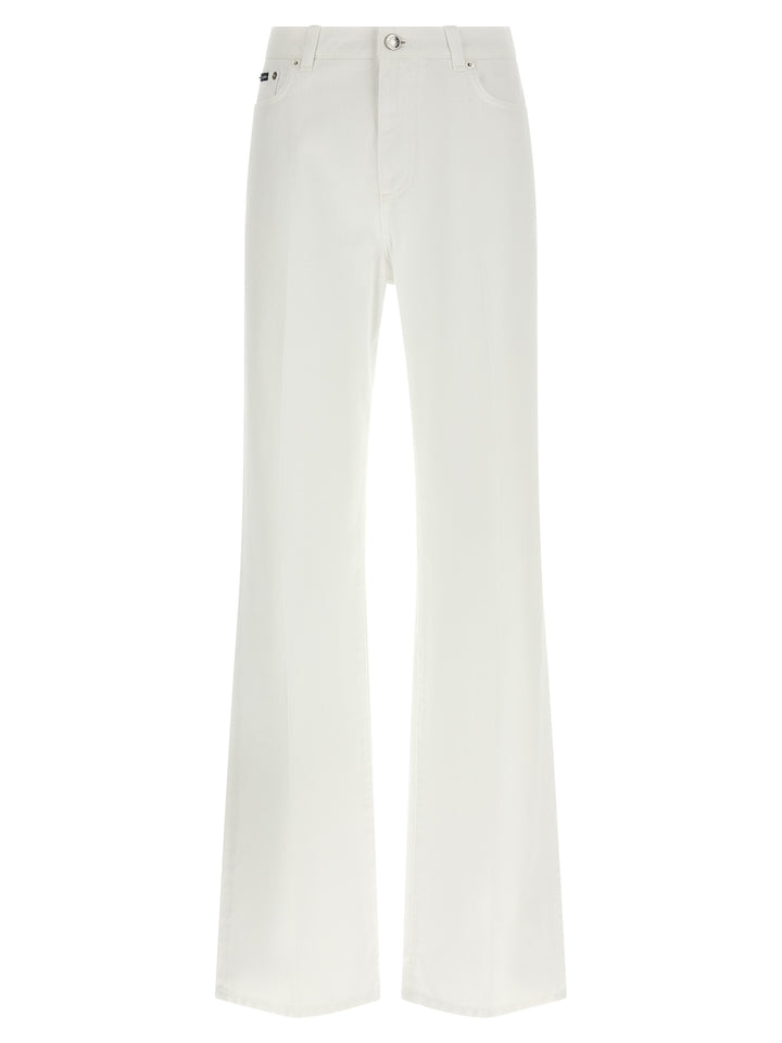 Dolce & Gabbana Denim Jeans - Bianco | d62d989805ea70cc3c4b1fb38344441891ec3af9