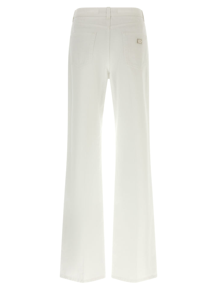 Dolce & Gabbana Denim Jeans - Bianco | fe426b59ce3ce469d48c03de0771f722f26fa4c6