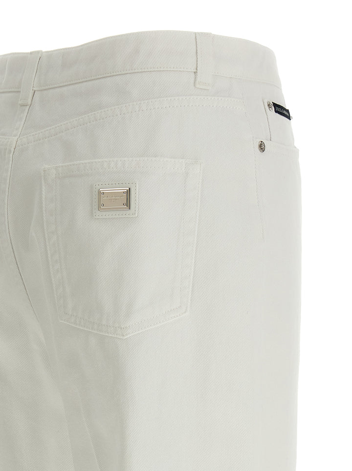 Dolce & Gabbana Denim Jeans - Bianco | e3a444dd7512fc5d63bc9b7c8e9a5478ecd16d63