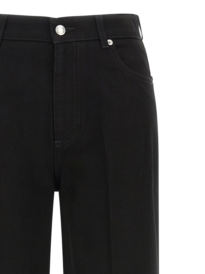 Dolce & Gabbana Flare Pantaloni - Nero | d08b7462801103ef1abc74b37aed57b558b9b1c8