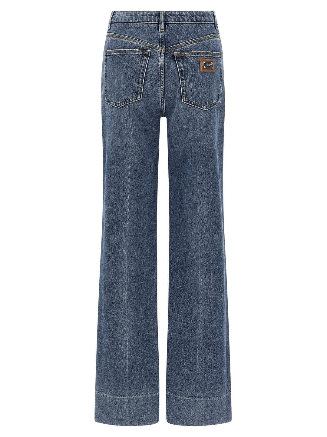 Dolce & Gabbana Logo Tag Jeans - Blu | b2cee56a0e8dee7a9091904d9f869fd331415ae1