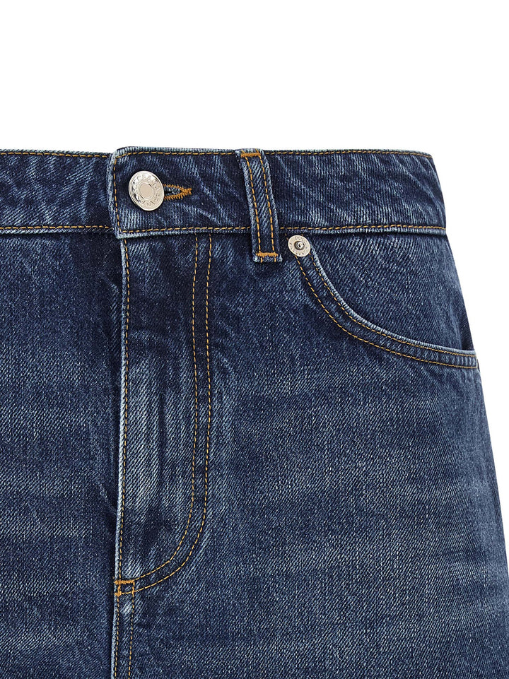 Dolce & Gabbana Logo Plate Shorts Bermuda e Short - Blu | 7b9bbebeb1955781bfca15cb307b798e8d75981b