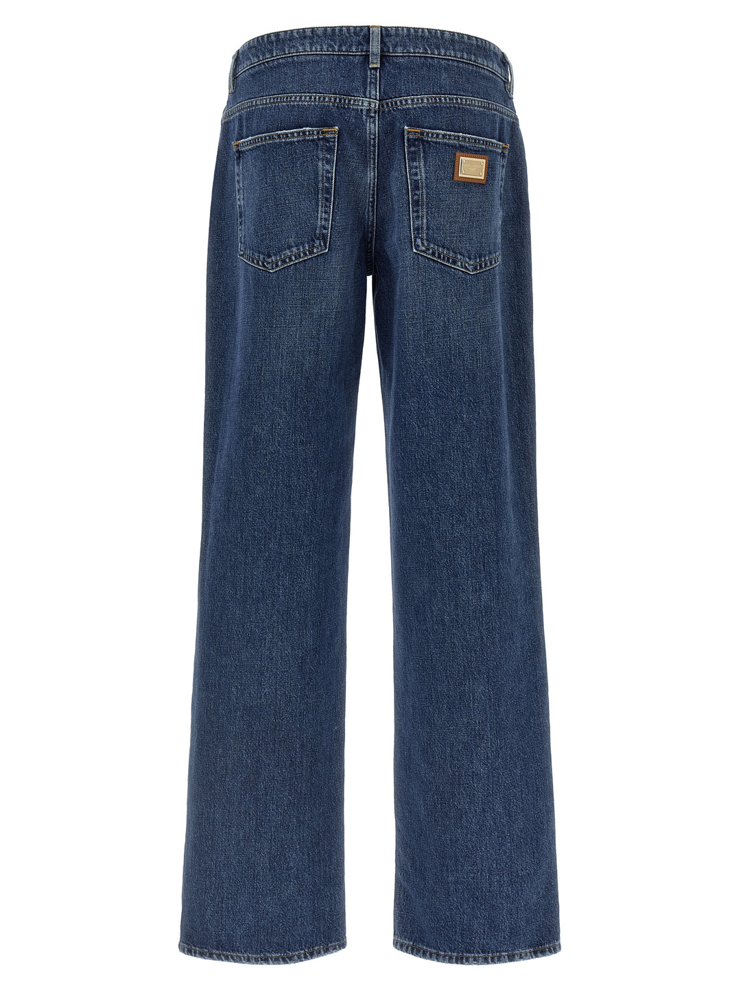 Dolce & Gabbana Wide Leg Jeans - Blu | 658d07fa6db407484f31208267965afc1314054e