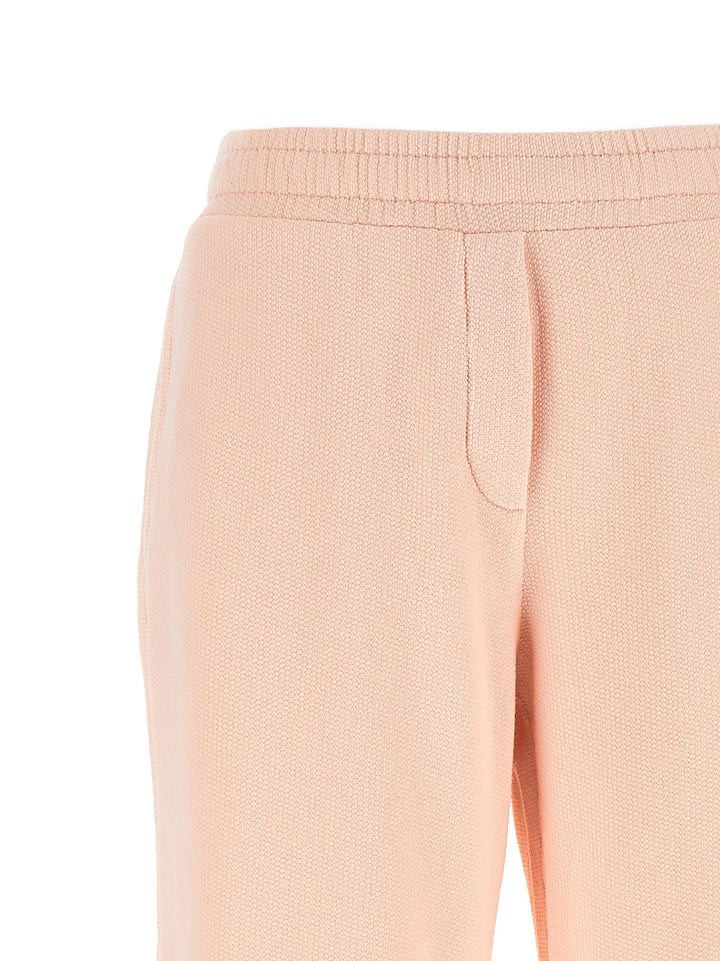 Dolce & Gabbana Logo Embroidery Joggers Pantaloni - Rosa | 4db6bb5e0df2e0bfc64d14831560e1866b2d8940