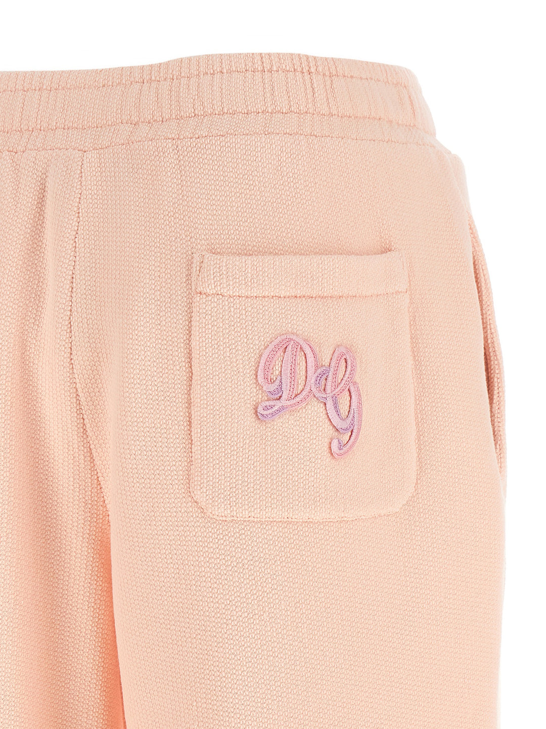Dolce & Gabbana Logo Embroidery Joggers Pantaloni - Rosa | 6f8bc365e3a10546d5f3774f0ebc10198096bf29
