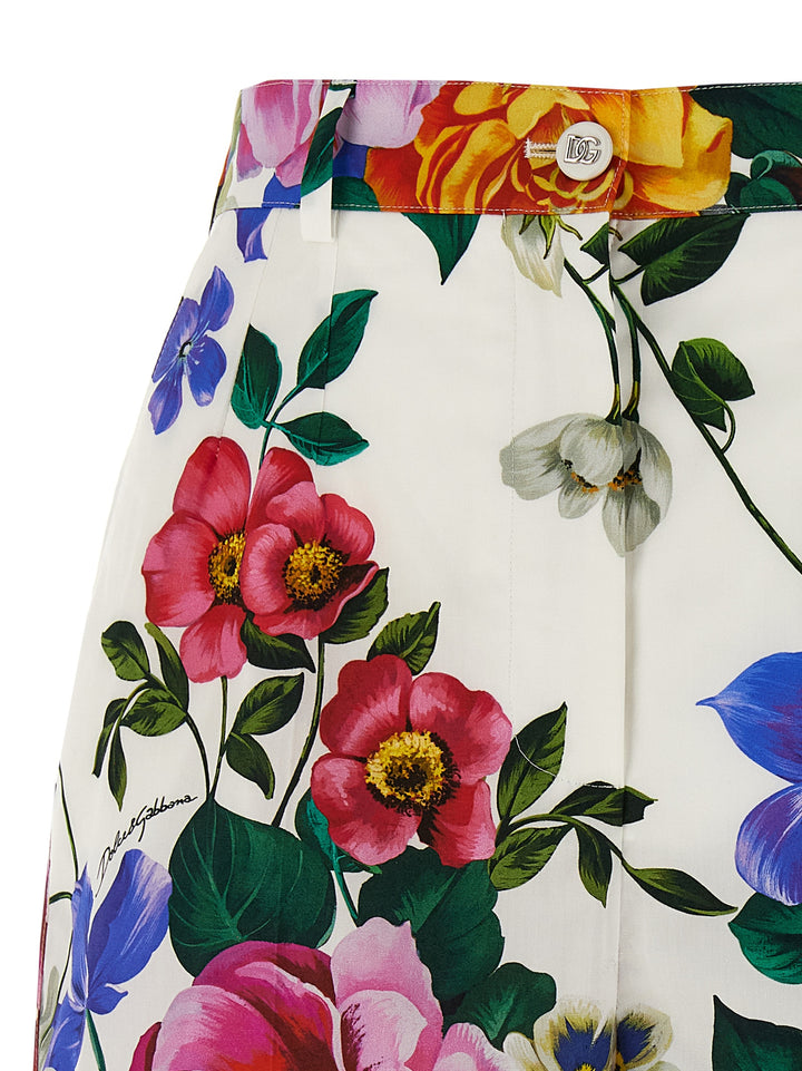 Dolce & Gabbana Bouquet Bermuda e Short - Multicolor | 573371b0cb9a480e2c72a465059a23e7aaf1cc97