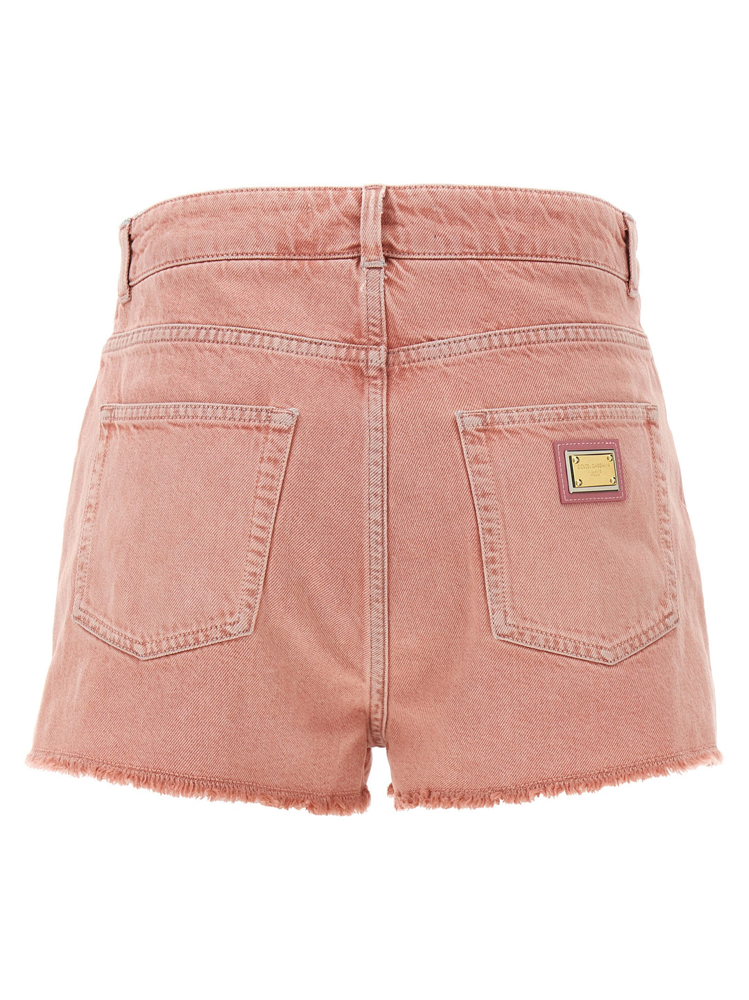 Dolce & Gabbana High Waist Shorts Bermuda e Short - Rosa | f7de20c2fe48fbbf42df5b746bf91b29d85c2706