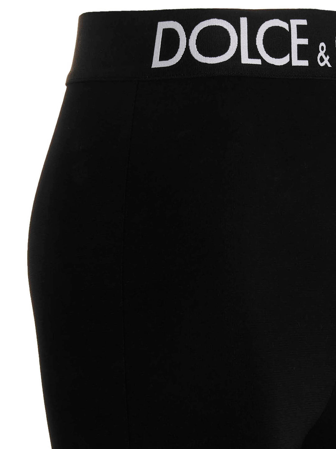 Dolce & Gabbana Logo Leggings - Nero | 658fdff16ffc9a7f29228c1aa49699f88b91aa07