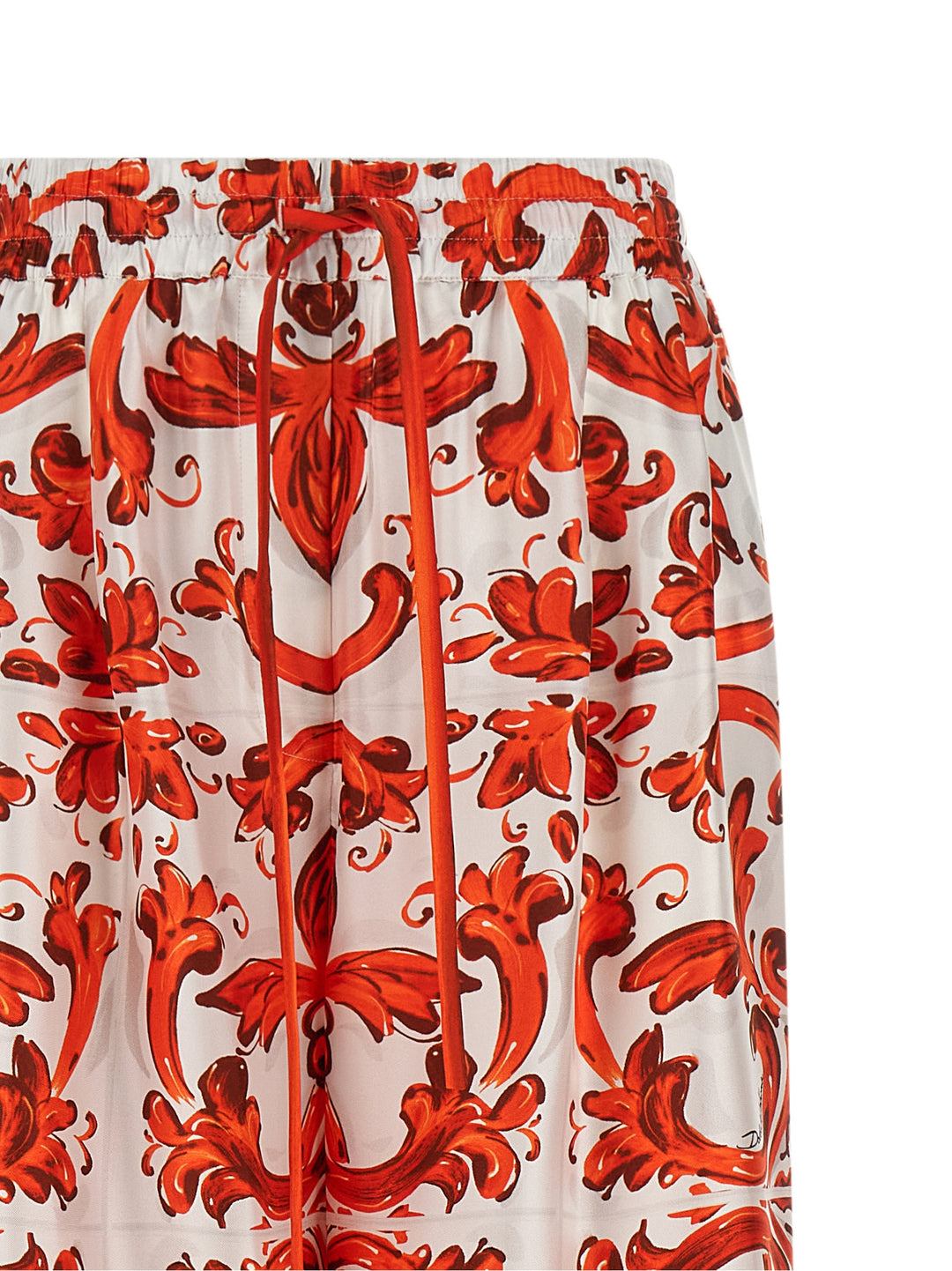 Dolce & Gabbana Maiolica Pantaloni - Arancione | 884efd1c580ea7bbce69c7d8ddcaca92e7e2eded