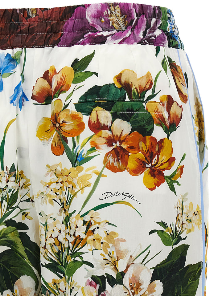 Dolce & Gabbana Bouquet Pantaloni - Multicolor | eb167cb3a2f6b4596abe000c5b36fcacc7f01d7b
