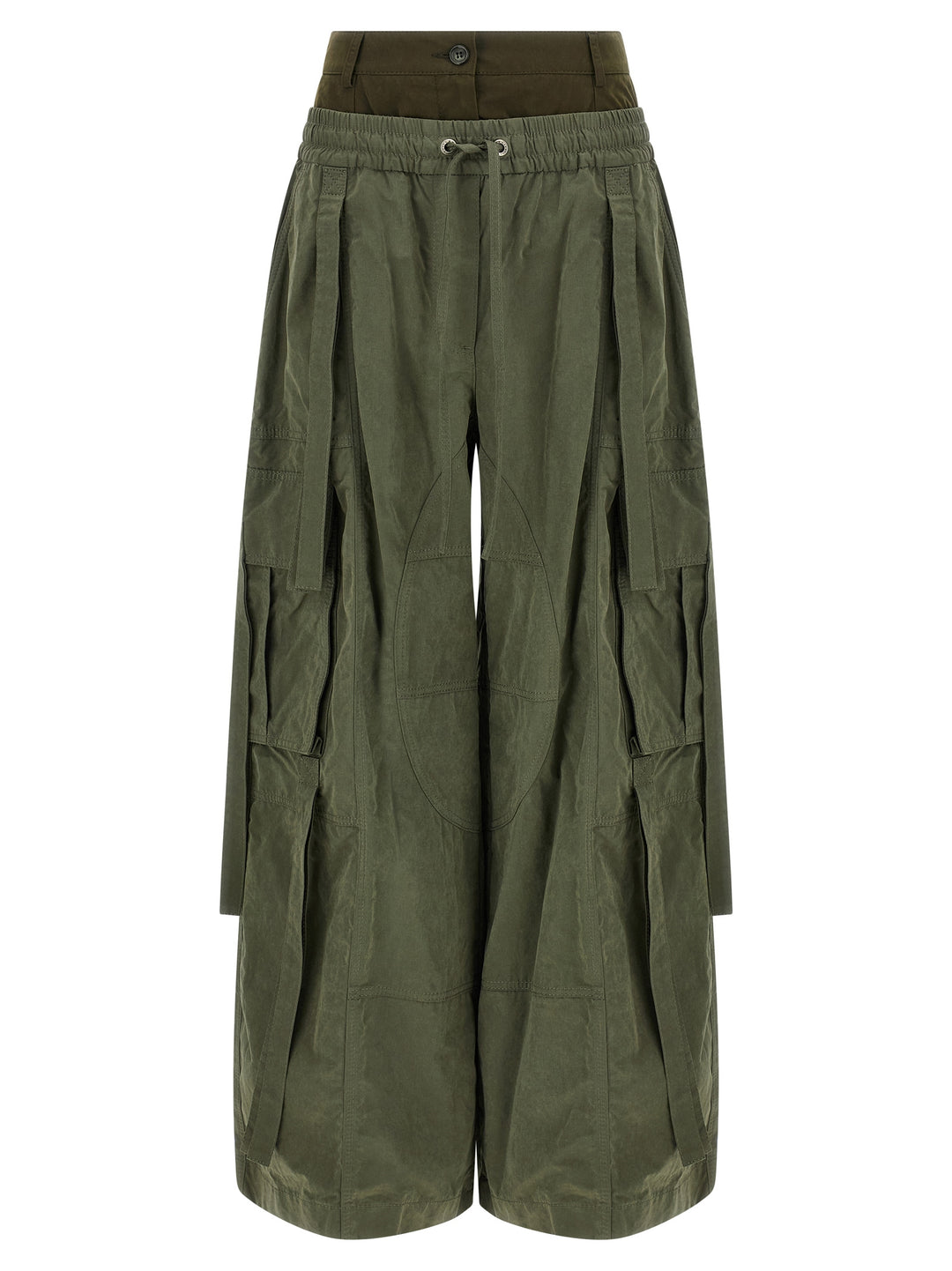 Dolce & Gabbana Double Layer Cargo Pantaloni - Verde | be4fb972d9f3e529e9795b1800bb97a2817196be