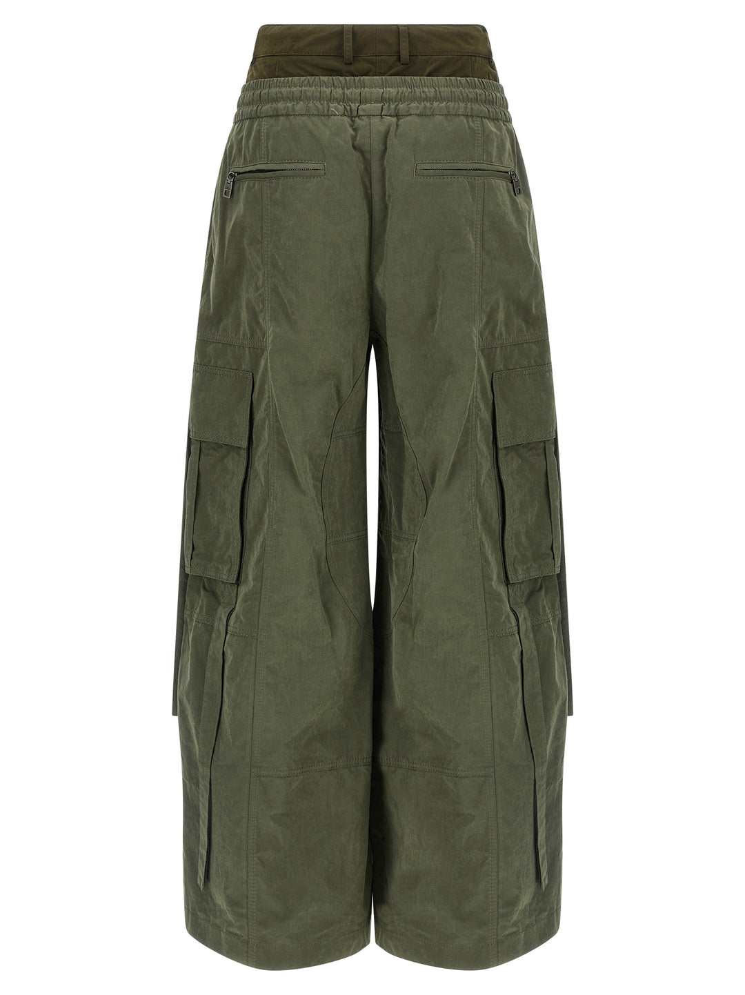 Dolce & Gabbana Double Layer Cargo Pantaloni - Verde | c0454ce7b9c520573a287efadaf8bc10a5dc47dc