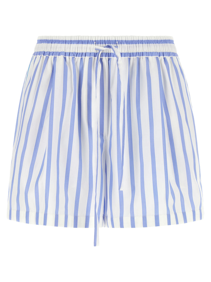 Dolce & Gabbana Striped Bermuda Shorts Bermuda e Short - Celeste | d0308dba64f53116d58bb416c11f73fbaad42925