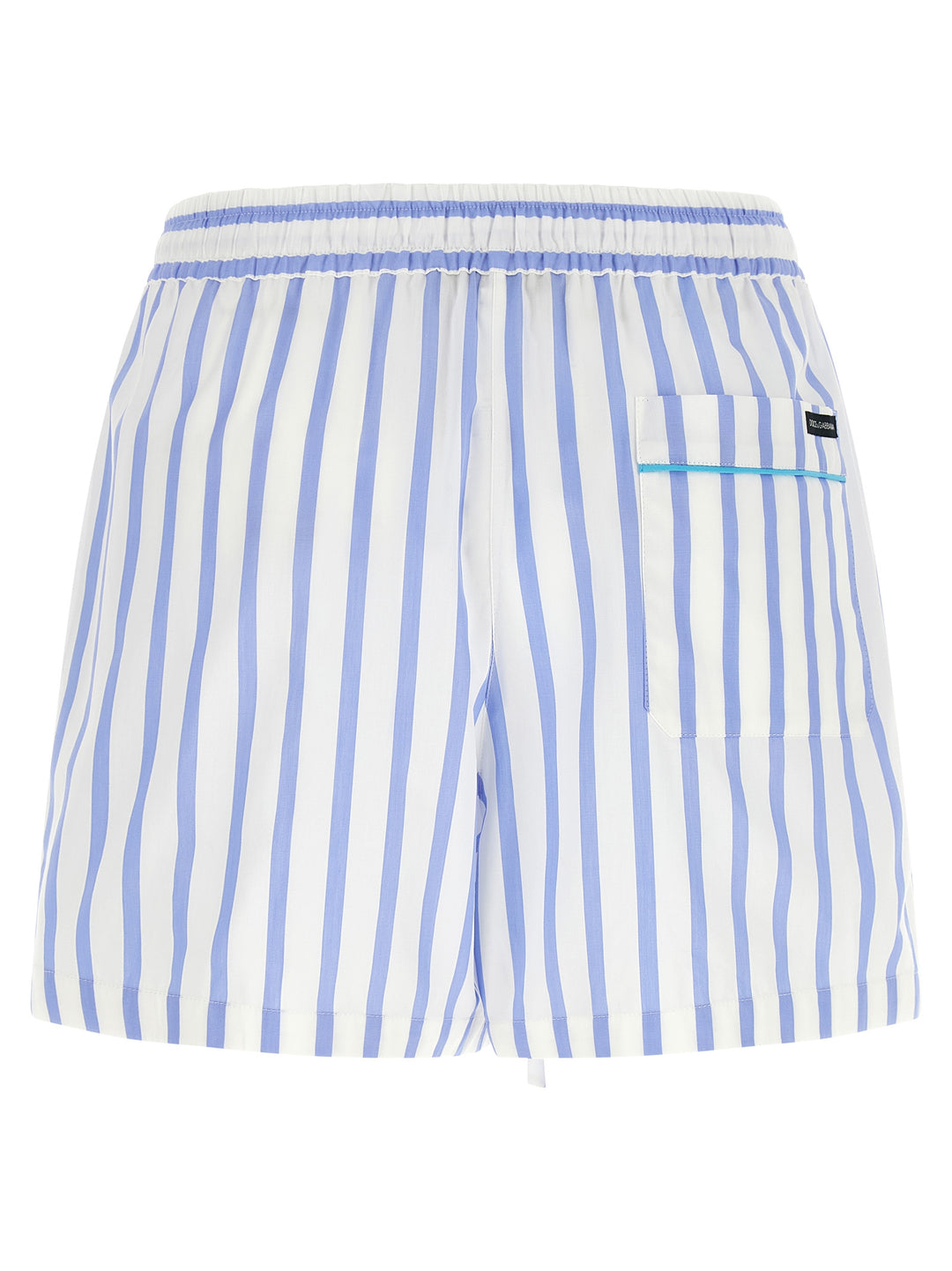 Dolce & Gabbana Striped Bermuda Shorts Bermuda e Short - Celeste | 7c4f658232560273446abc54ab4be374ac5b73ba