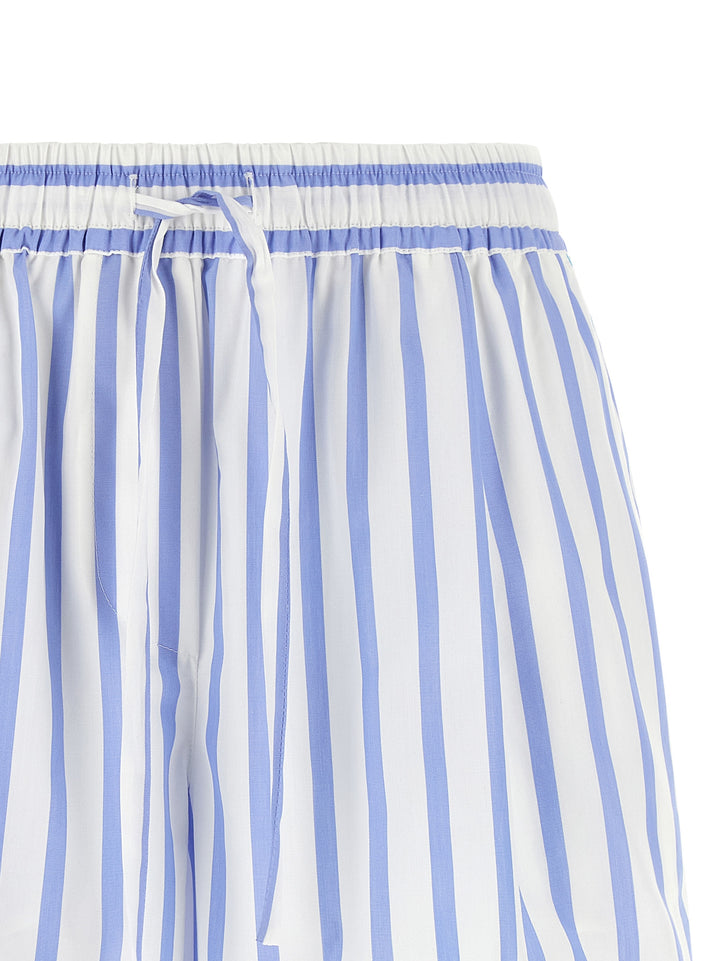 Dolce & Gabbana Striped Bermuda Shorts Bermuda e Short - Celeste | fc11625895ad96a6ba23e3c2eb8abb640b960023