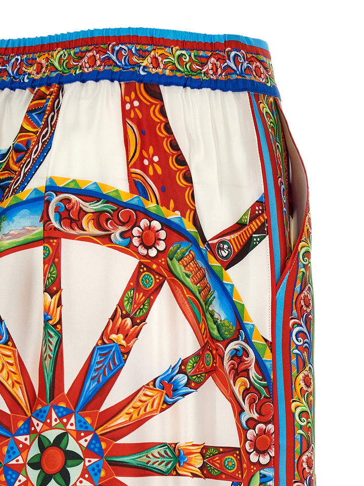 Dolce & Gabbana Vanity Pantaloni - Multicolor | 71f5ddfac197897cd36a80bef0de0f7fe42f2428