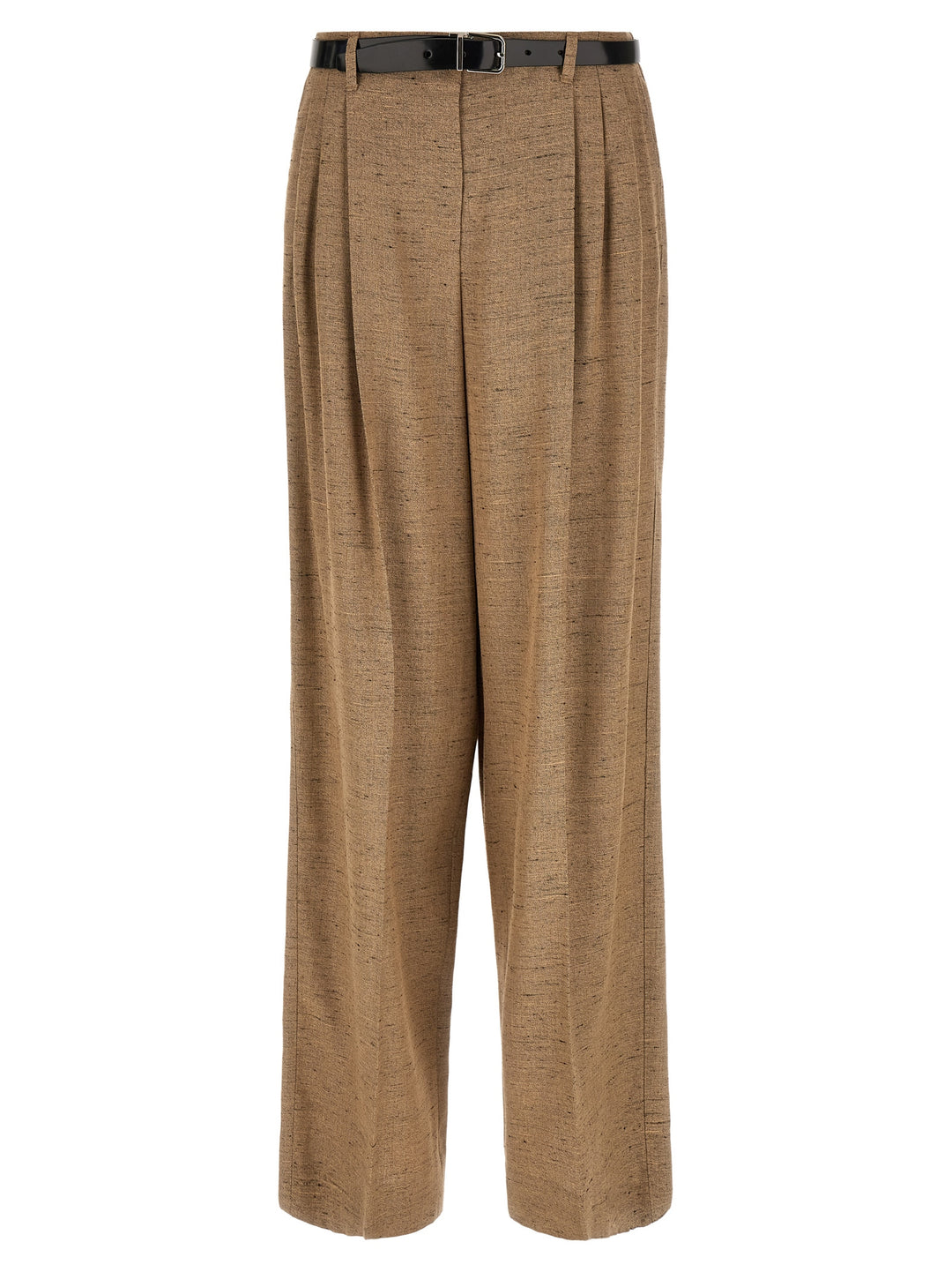 Dolce & Gabbana Tweed Effect Trousers Pantaloni - Beige | f257012ad8431027f0cf534122c02b457dc82c65