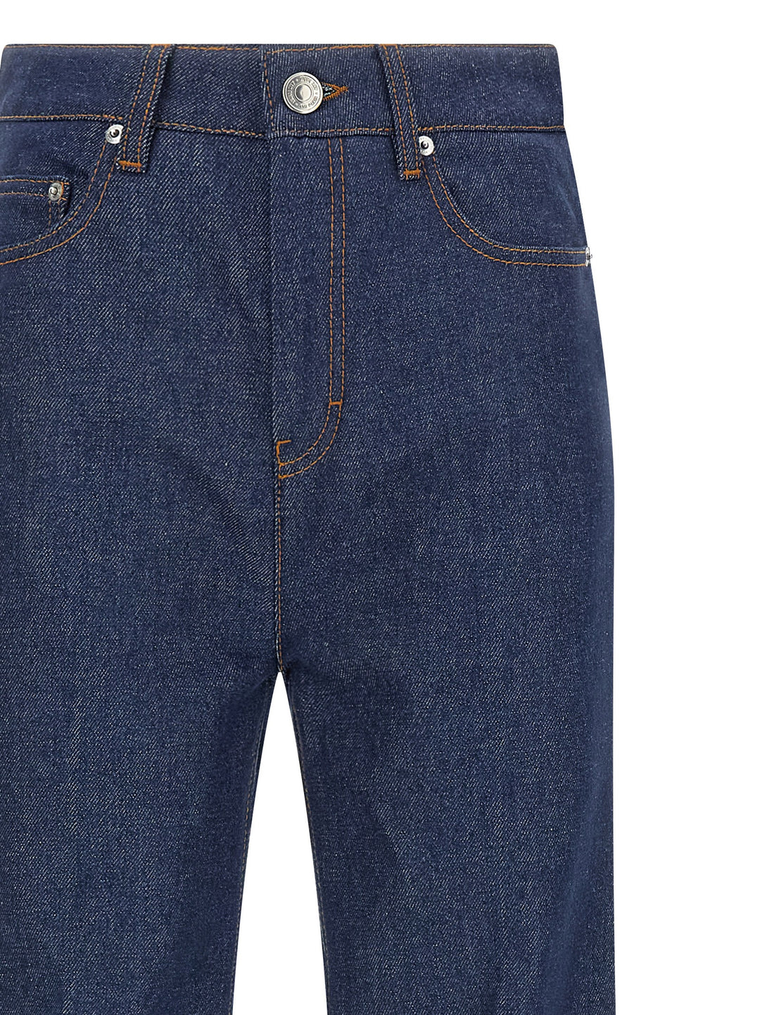 Ami Paris Flared Leg Jeans - Blu | cd05bcce5a8060c678fd88c80f4fe34c49753d71