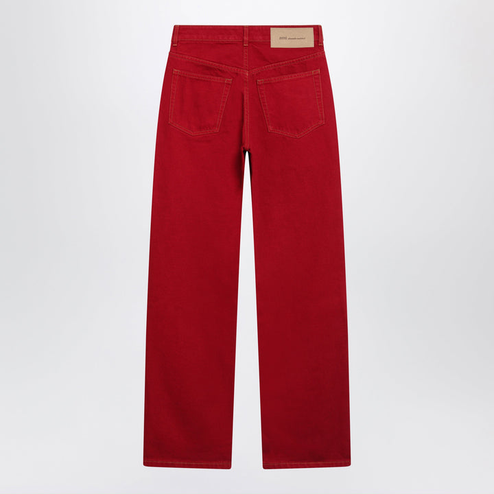 Ami Paris Pantaloni - Rosso | 49146f1bf7de66ad74e28df0756720fe332bfa61