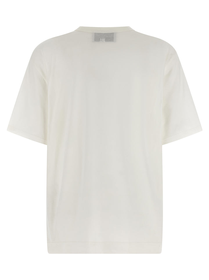 Ami Paris Lightweight T shirt - Bianco | 959e5e0feca1aebe06b209c1ab24da328f0d64c5